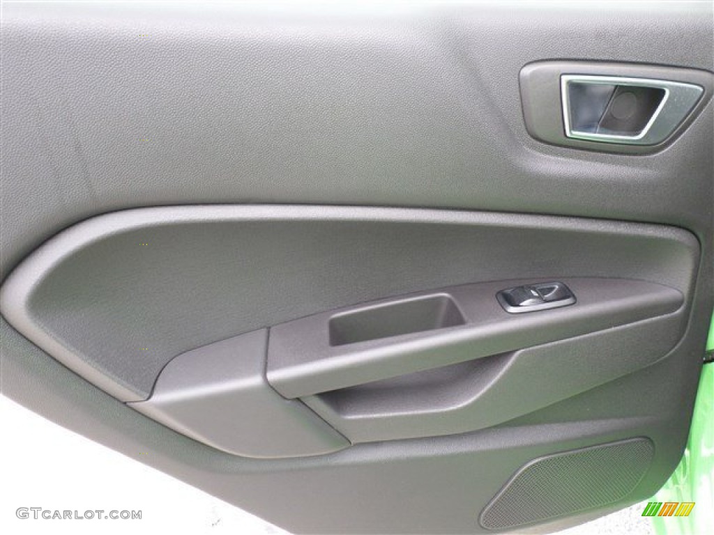 2014 Fiesta SE Sedan - Green Envy / Charcoal Black photo #14
