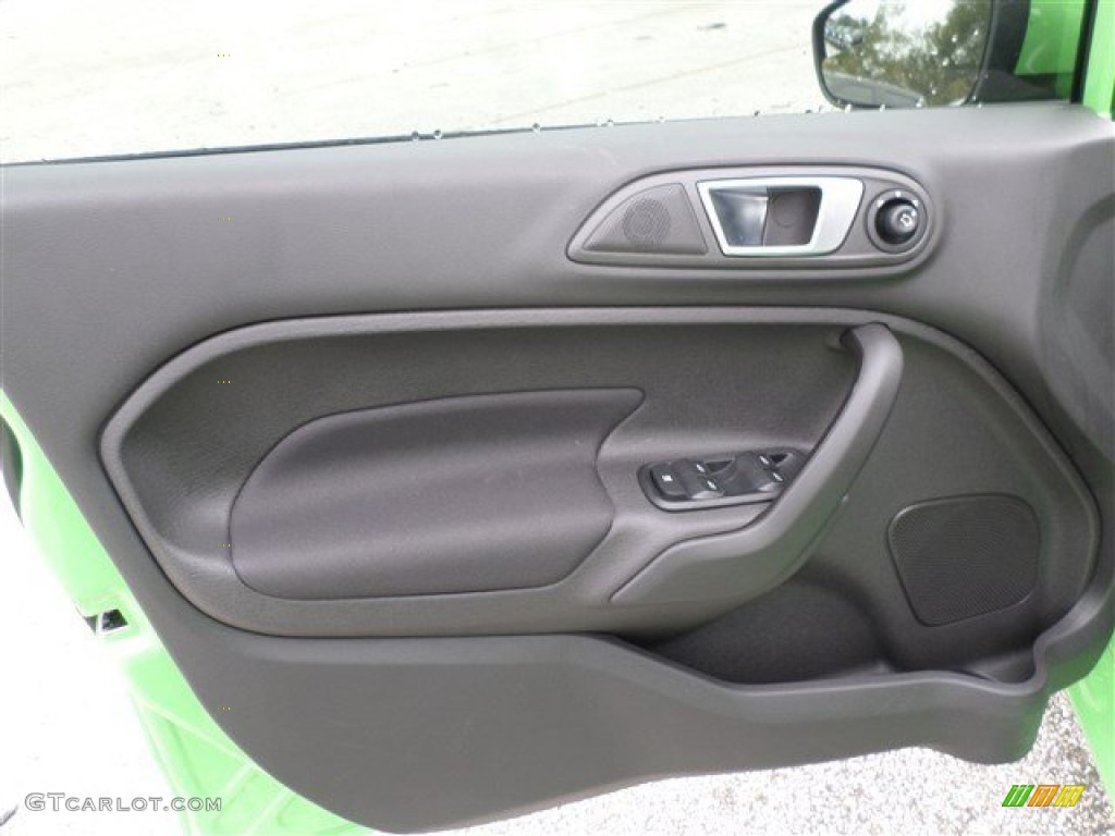 2014 Fiesta SE Sedan - Green Envy / Charcoal Black photo #21
