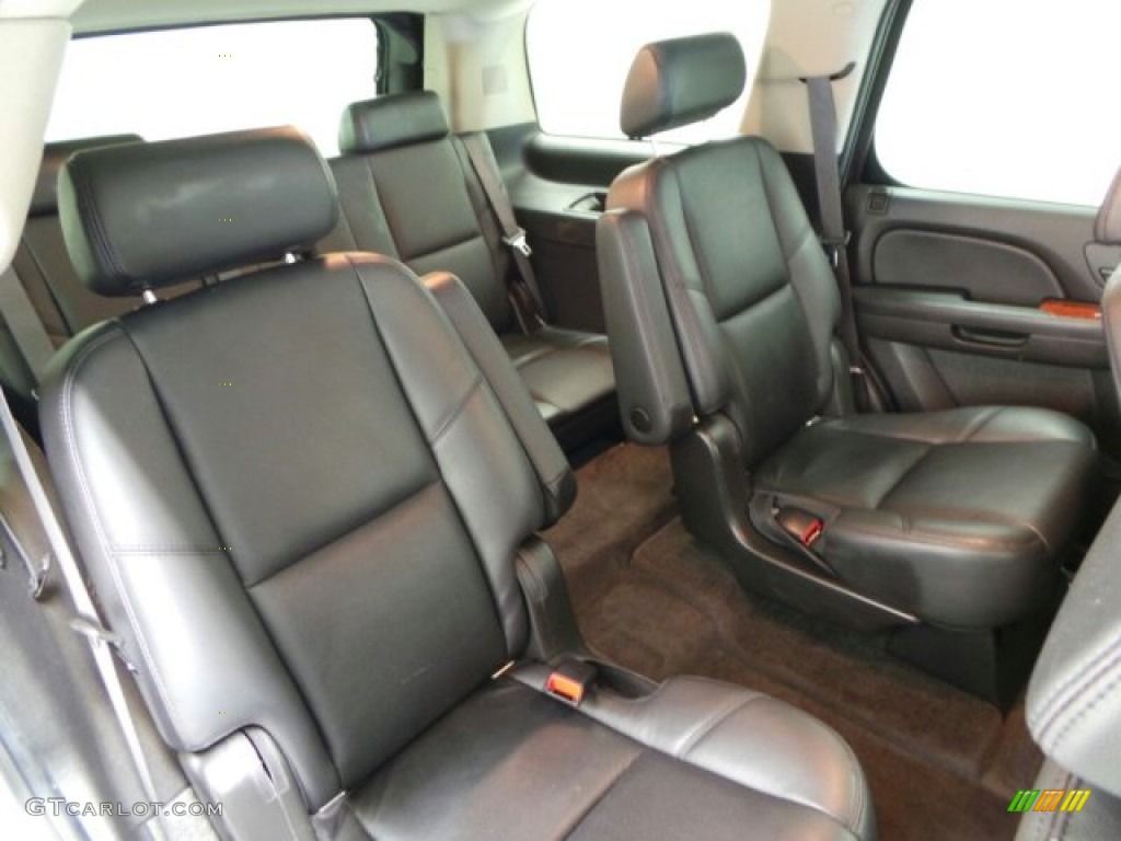 Ebony Interior 2009 Chevrolet Tahoe LTZ 4x4 Photo #88254789