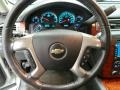 2009 Chevrolet Tahoe Ebony Interior Steering Wheel Photo