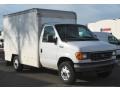 Oxford White 2005 Ford E Series Cutaway E350 Commercial Moving Truck