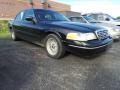 2001 Black Ford Crown Victoria   photo #1