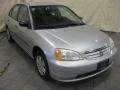 Satin Silver Metallic - Civic DX Coupe Photo No. 3