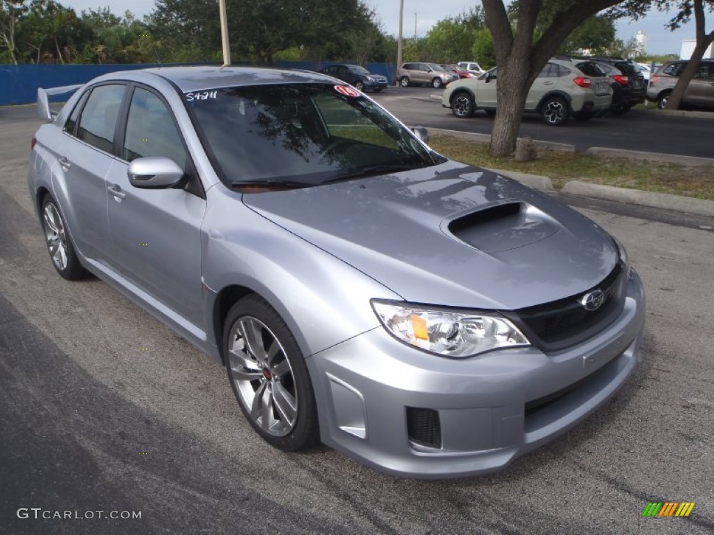 Ice Silver Metallic 2014 Subaru Impreza WRX STi 4 Door Exterior Photo #88256525