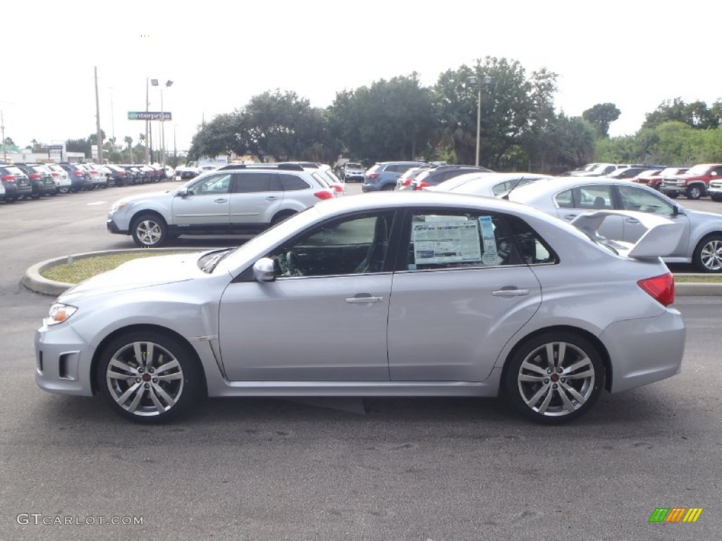 Ice Silver Metallic 2014 Subaru Impreza WRX STi 4 Door Exterior Photo #88256576