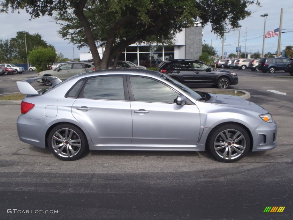 Ice Silver Metallic 2014 Subaru Impreza WRX STi 4 Door Exterior Photo #88256654