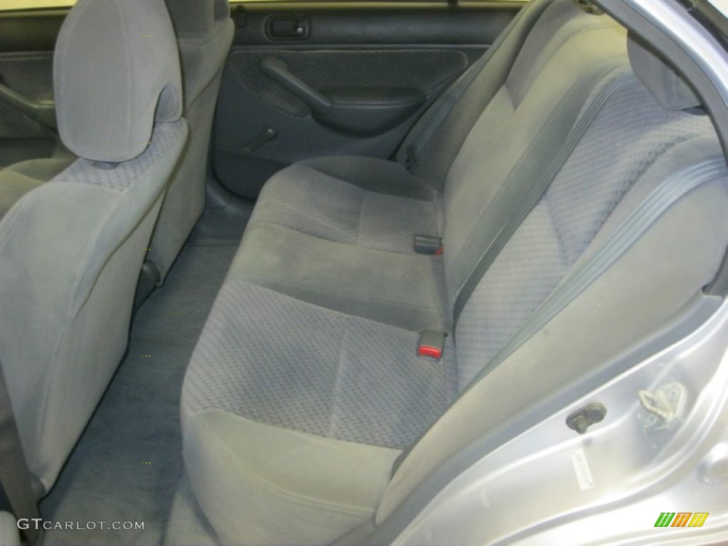 2003 Honda Civic DX Coupe Rear Seat Photo #88256687