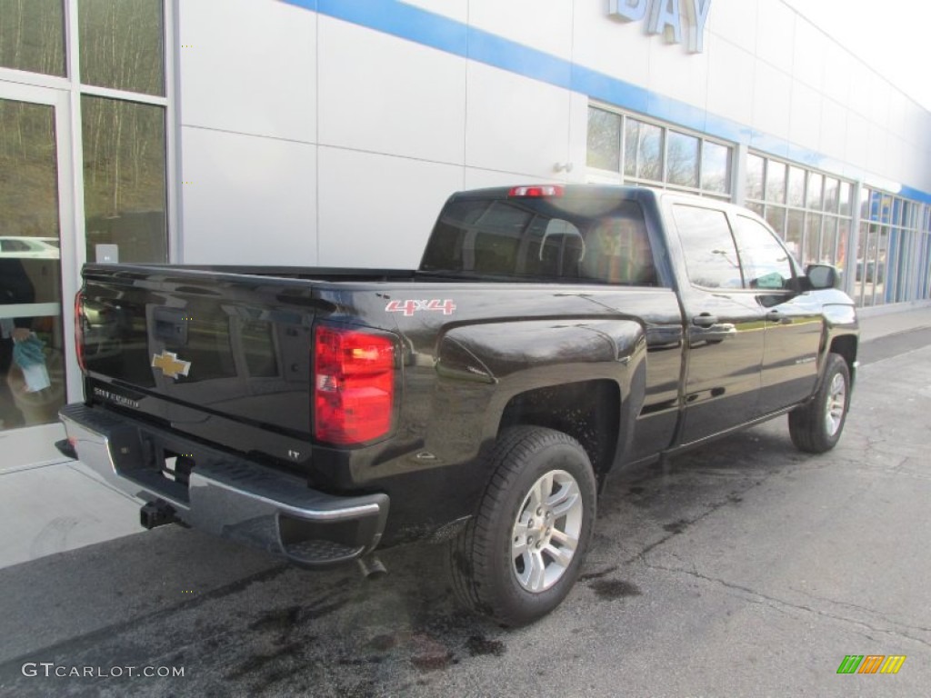 2014 Silverado 1500 LT Crew Cab 4x4 - Black / Jet Black photo #4