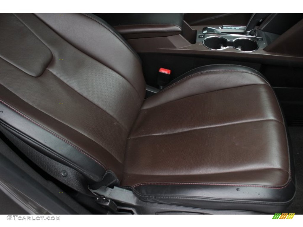 2010 Equinox LT - Mocha Steel Metallic / Jet Black/Brownstone photo #32