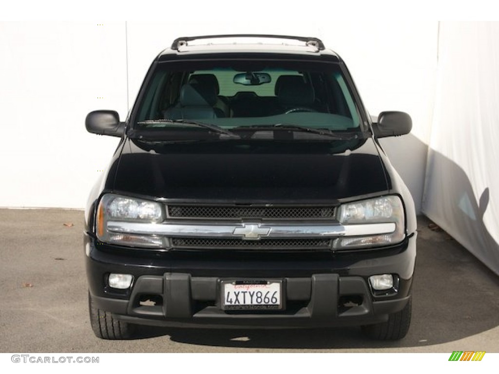 2002 TrailBlazer LS - Onyx Black / Light Pewter photo #8