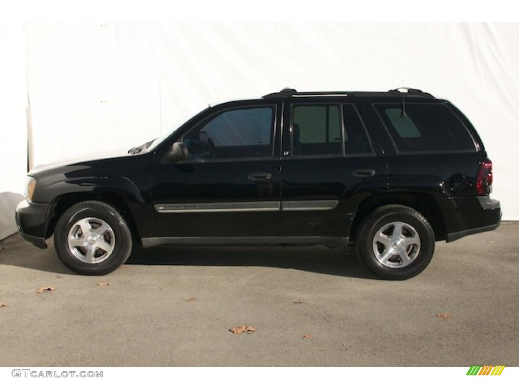 2002 TrailBlazer LS - Onyx Black / Light Pewter photo #9