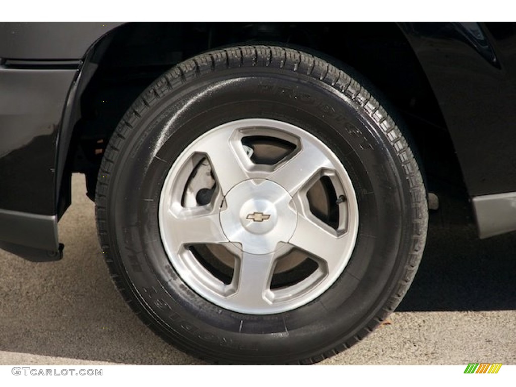 2002 TrailBlazer LS - Onyx Black / Light Pewter photo #29