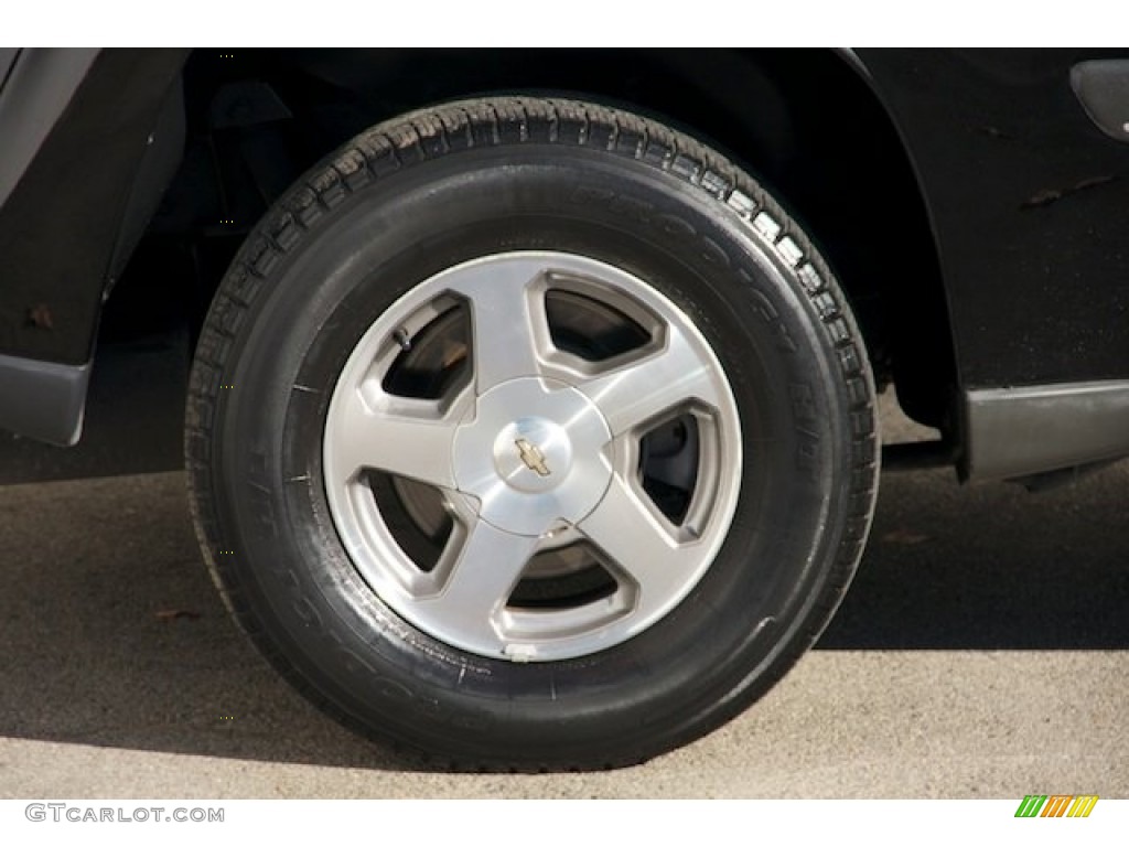 2002 TrailBlazer LS - Onyx Black / Light Pewter photo #31
