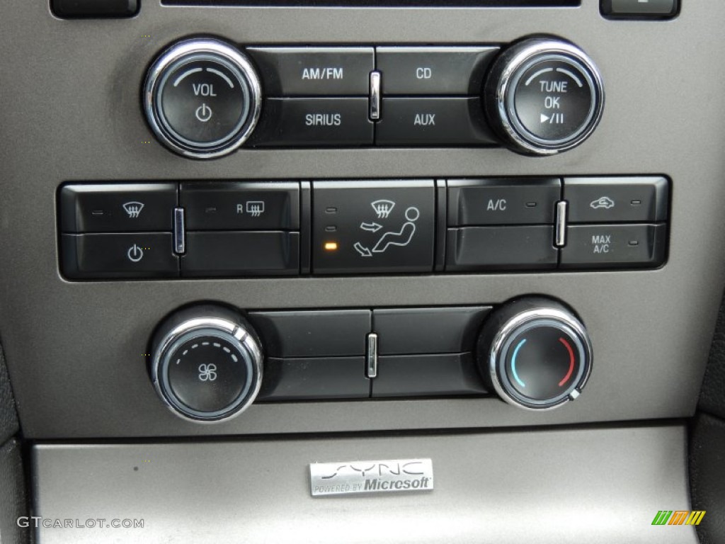 2011 Mustang V6 Premium Coupe - Kona Blue Metallic / Stone photo #18