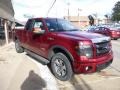 2014 Ruby Red Ford F150 FX4 SuperCab 4x4  photo #3