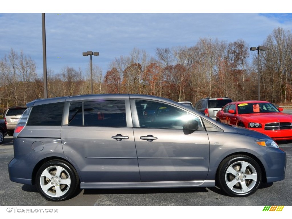 2007 MAZDA5 Sport - Galaxy Gray Mica / Black photo #2
