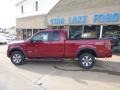 2014 Ruby Red Ford F150 FX4 SuperCab 4x4  photo #7