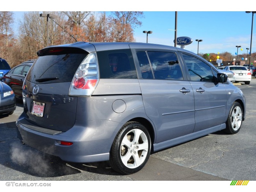 2007 MAZDA5 Sport - Galaxy Gray Mica / Black photo #3