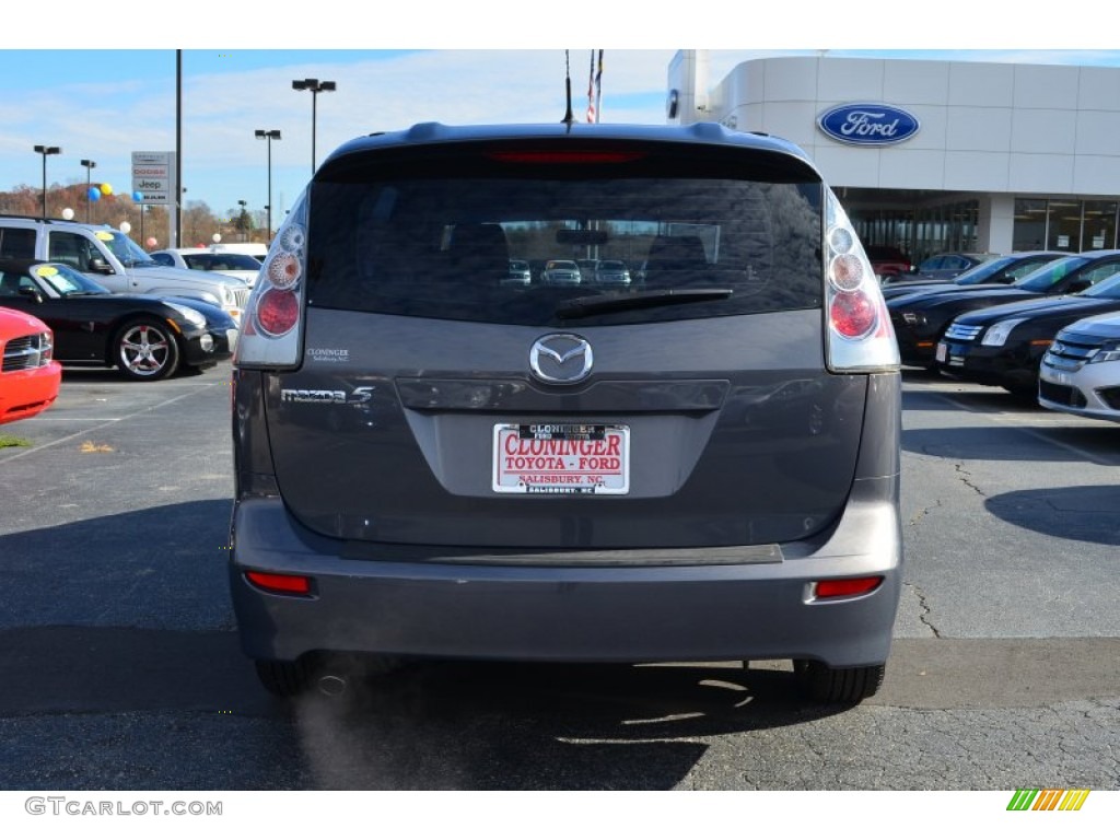 2007 MAZDA5 Sport - Galaxy Gray Mica / Black photo #4