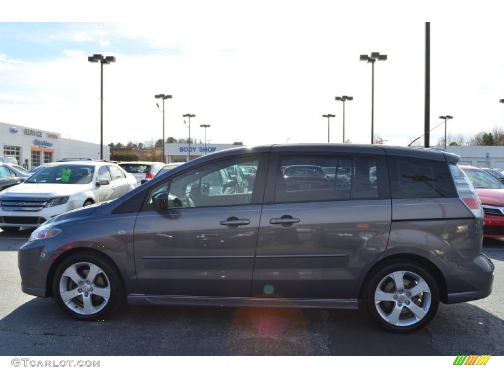 2007 MAZDA5 Sport - Galaxy Gray Mica / Black photo #5