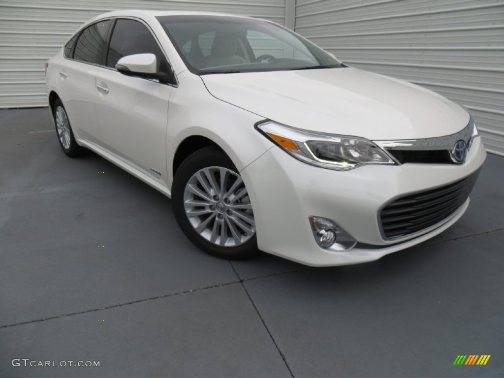 Blizzard Pearl 2014 Toyota Avalon Hybrid Limited Exterior Photo #88259144