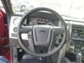 Black 2014 Ford F150 FX4 SuperCab 4x4 Steering Wheel