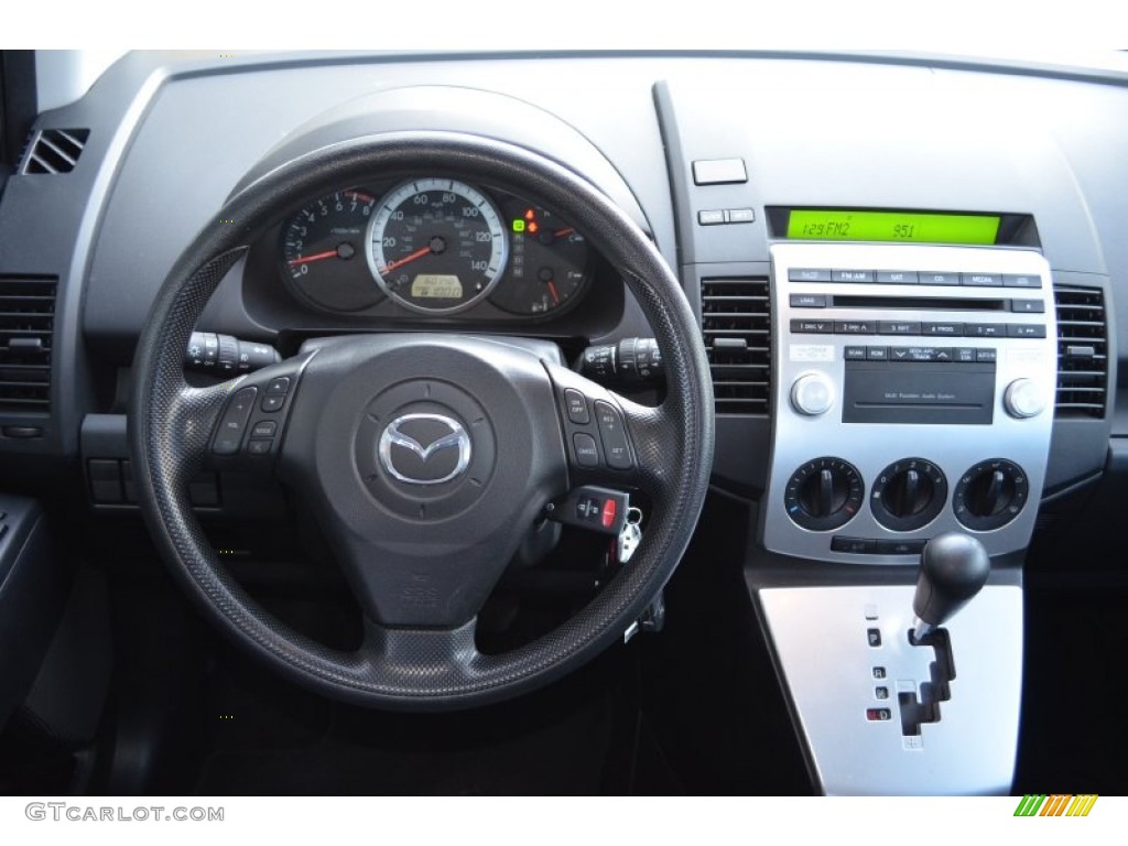 2007 MAZDA5 Sport - Galaxy Gray Mica / Black photo #19
