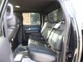 2014 Ford F150 Raptor Black/Blue Accent Interior Rear Seat Photo