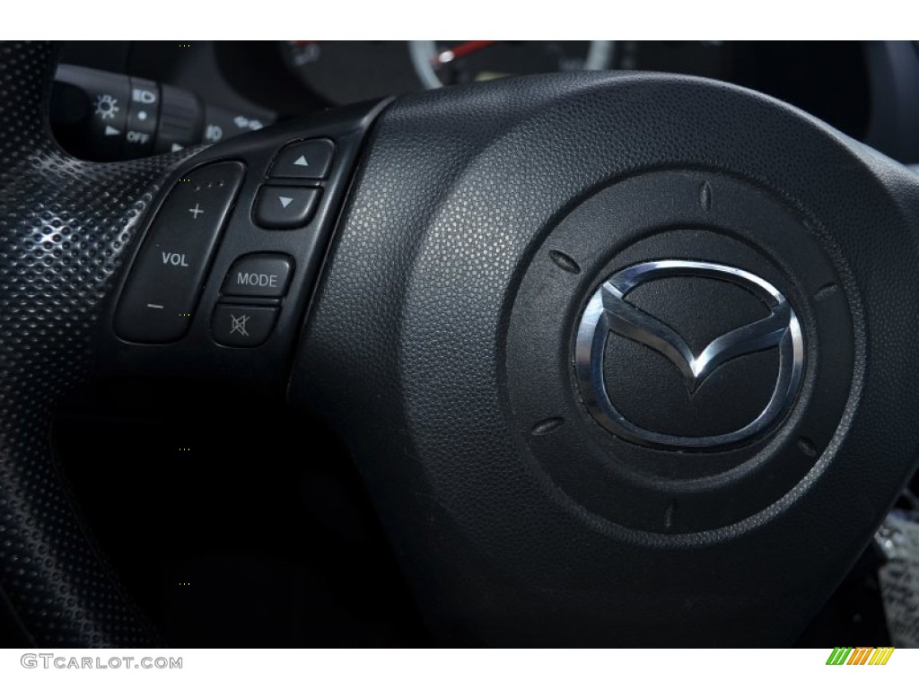 2007 MAZDA5 Sport - Galaxy Gray Mica / Black photo #25