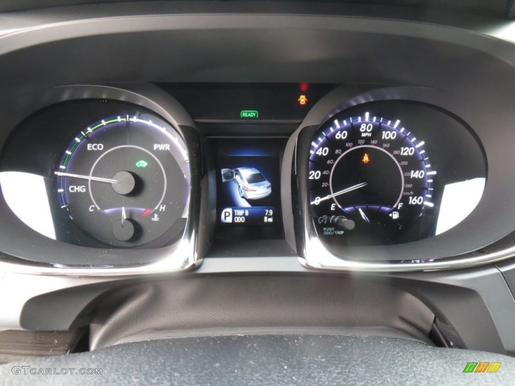 2014 Toyota Avalon Hybrid Limited Gauges Photo #88259882