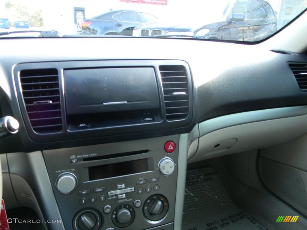 2008 Legacy 2.5i Sedan - Newport Blue Pearl / Warm Ivory photo #13