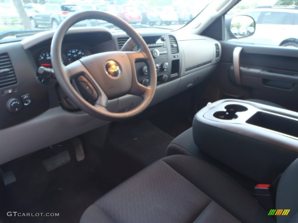 2011 Silverado 1500 LS Extended Cab - Sheer Silver Metallic / Dark Titanium photo #12