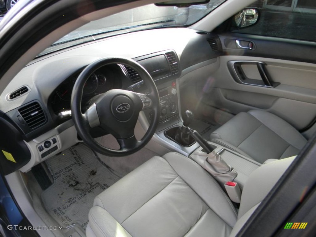 2008 Legacy 2.5i Sedan - Newport Blue Pearl / Warm Ivory photo #16