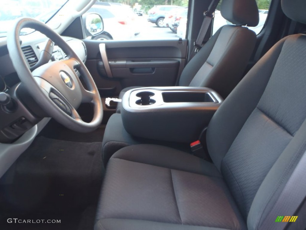 2011 Silverado 1500 LS Extended Cab - Sheer Silver Metallic / Dark Titanium photo #13