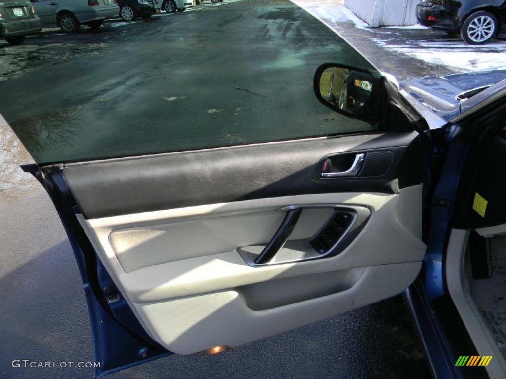 2008 Legacy 2.5i Sedan - Newport Blue Pearl / Warm Ivory photo #20