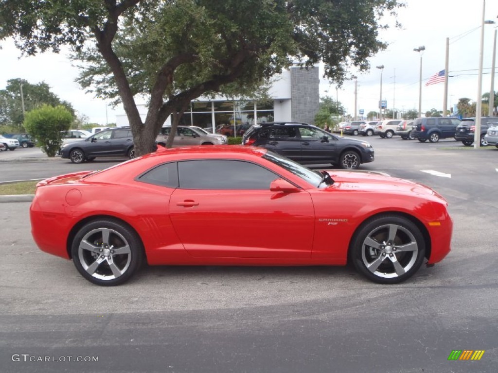 2012 Camaro LT/RS Coupe - Victory Red / Black photo #6