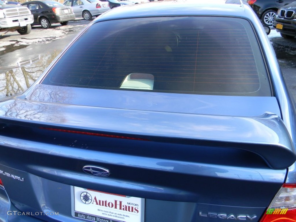 2008 Legacy 2.5i Sedan - Newport Blue Pearl / Warm Ivory photo #30