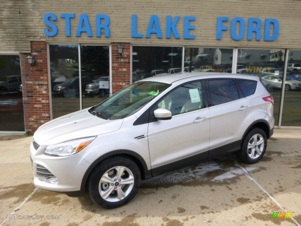 2014 Escape SE 1.6L EcoBoost 4WD - Ingot Silver / Medium Light Stone photo #1