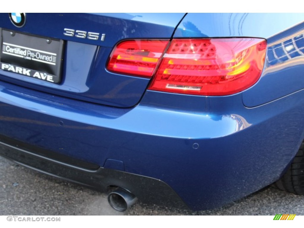 2011 3 Series 335i xDrive Coupe - Le Mans Blue Metallic / Saddle Brown Dakota Leather photo #21