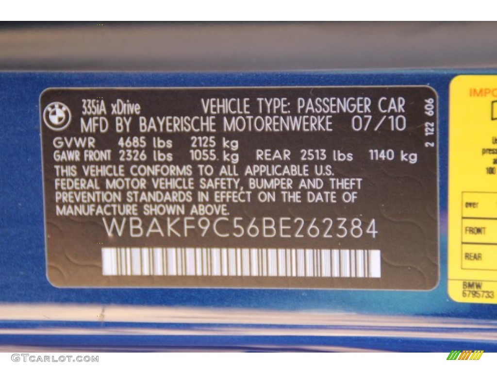 2011 3 Series 335i xDrive Coupe - Le Mans Blue Metallic / Saddle Brown Dakota Leather photo #31