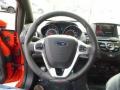 ST Recaro Molten Orange 2014 Ford Fiesta ST Hatchback Steering Wheel