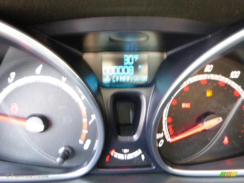 2014 Fiesta ST Hatchback - Molten Orange / ST Recaro Molten Orange photo #19