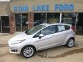 Ingot Silver - Fiesta SE Hatchback Photo No. 1