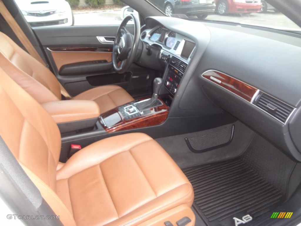 Amaretto Interior 2008 Audi A6 3.2 quattro Avant Photo #88262831