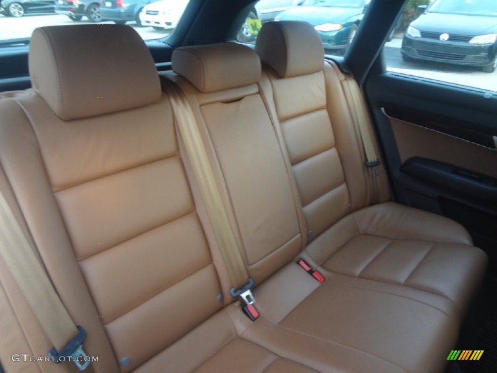 2008 Audi A6 3.2 quattro Avant Rear Seat Photo #88263044