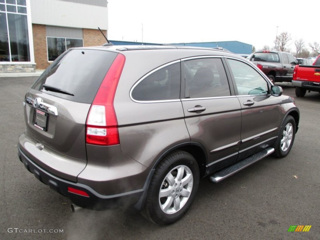 2009 CR-V EX-L 4WD - Urban Titanium Metallic / Black photo #32