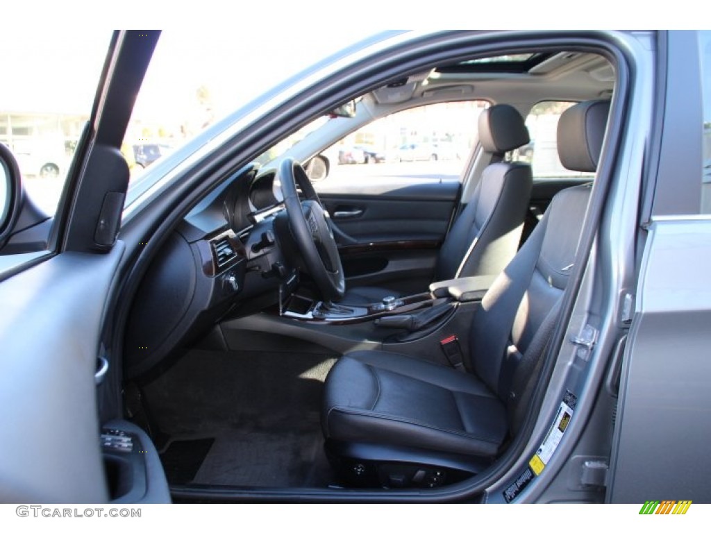 2011 3 Series 335i xDrive Sedan - Space Gray Metallic / Black photo #10