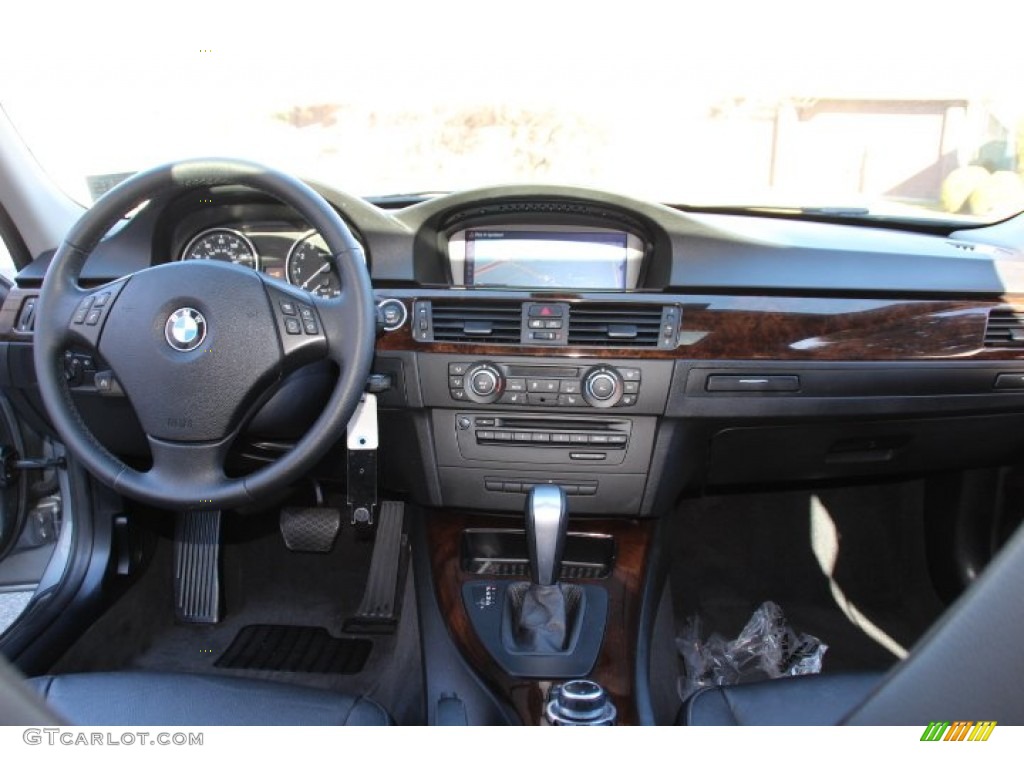 2011 3 Series 335i xDrive Sedan - Space Gray Metallic / Black photo #12