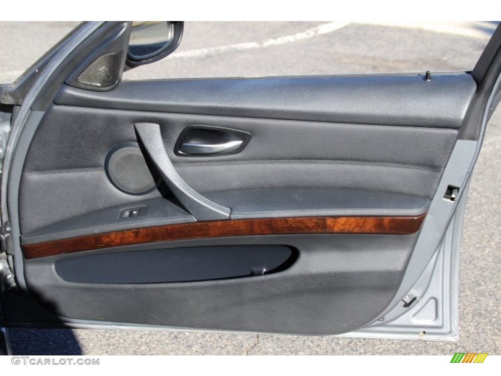 2011 3 Series 335i xDrive Sedan - Space Gray Metallic / Black photo #23