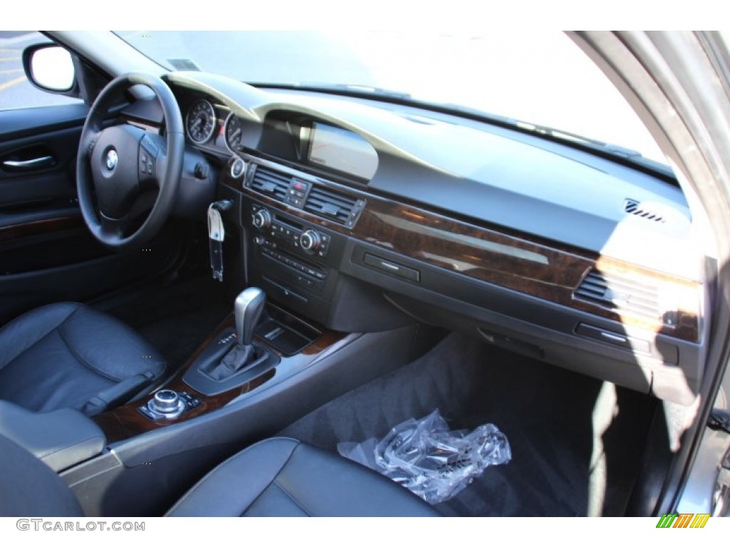 2011 3 Series 335i xDrive Sedan - Space Gray Metallic / Black photo #24